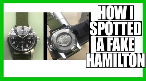 how to tell a fake hamilton watch|hamilton khaki field reference review.